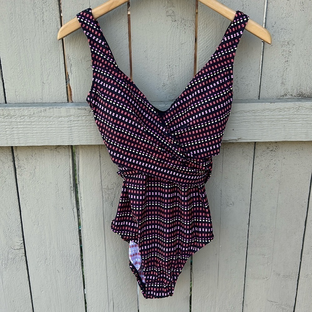 Nwot Land's End Swimsuit Hygienic Liner In Place Beach Pool Vacation Sz 6